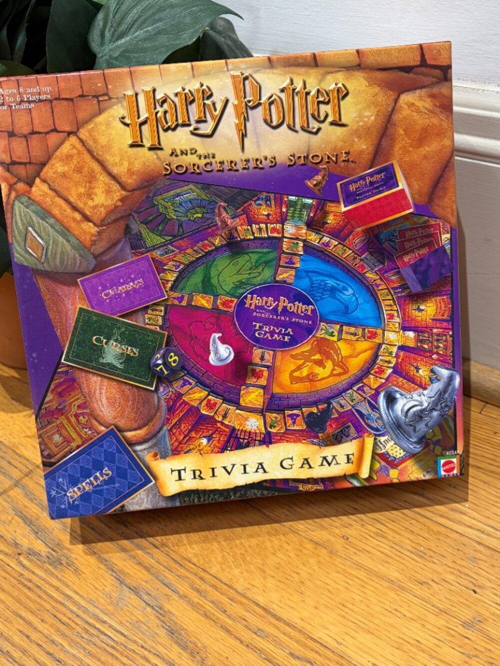 Mattel Harry Potter and the Sorcerer's Stone Trivia Game Vnitage